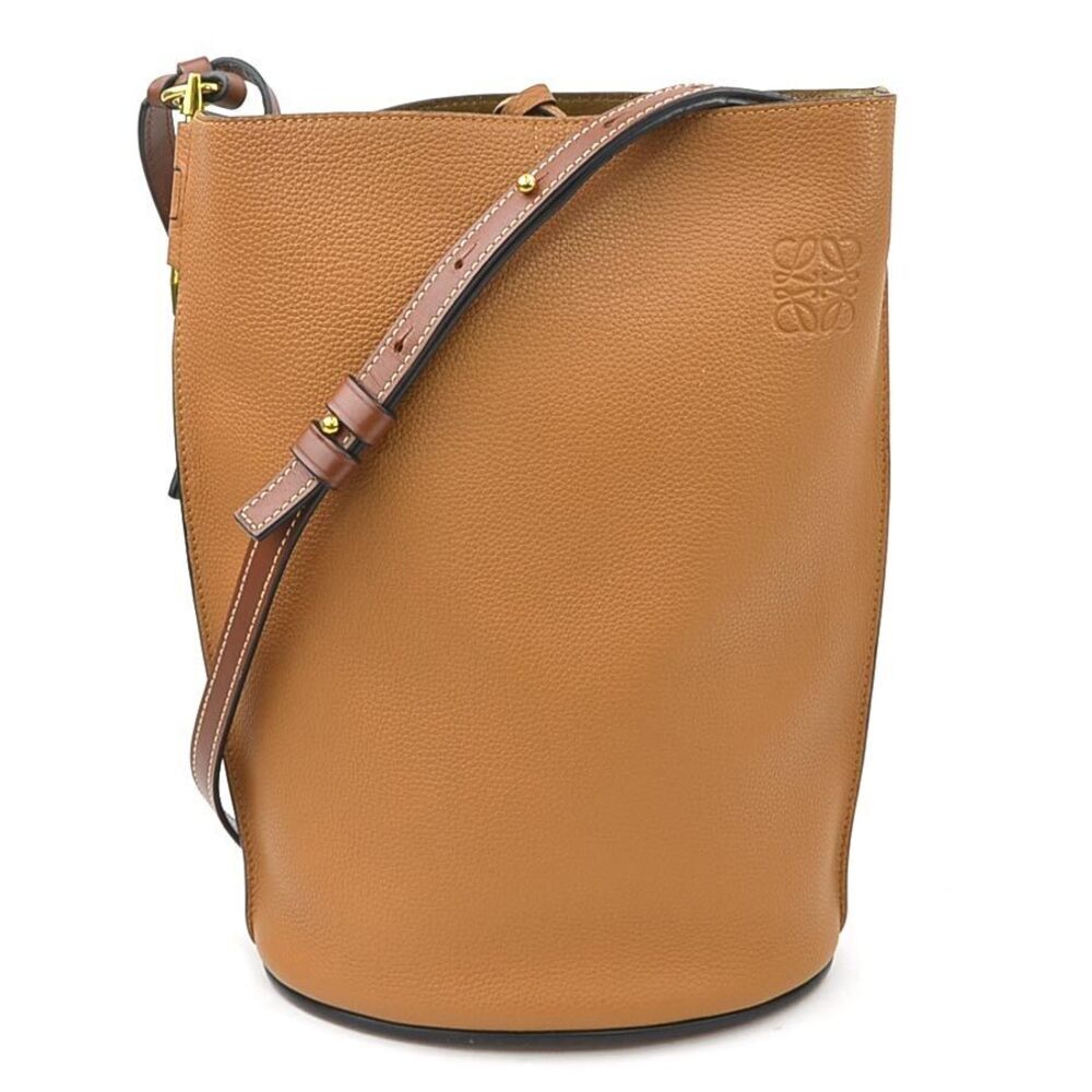 Loewe Gate Bucket Bag Leather Brown Shoulder